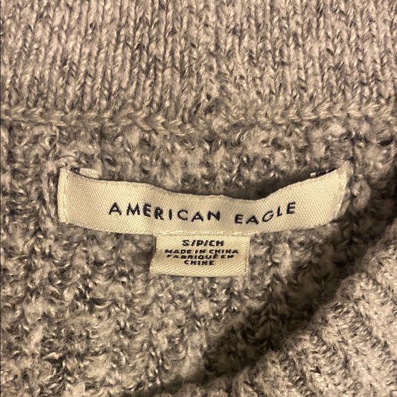 American Eagle Outfitters Gray Crew Neck Sweater - Picture 8 of 9